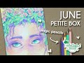 MAGIC PENCILS! // June Petite Paletteful Packs Unboxing &amp; Demo with Monique Renee