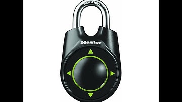 Master Lock 1500ID Speed Dial, How to Reset Combination