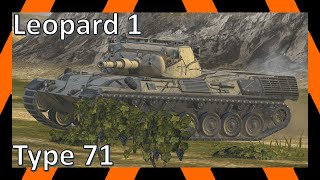 Type 71, Leopard 1 | Реплеи | WoT Blitz | Tanks Blitz