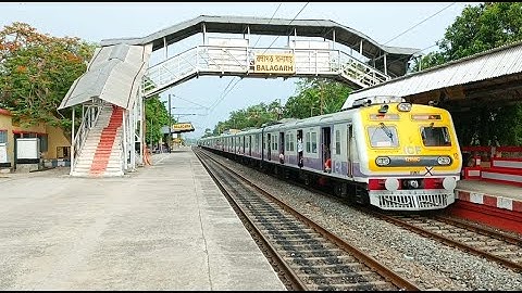 New ICF EMU Howrah-Katwa Local Arrived & Departure At Balagarh Station