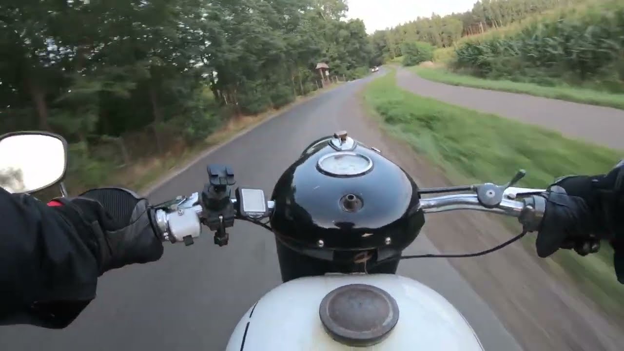 Junak M10, jazda po okolicy