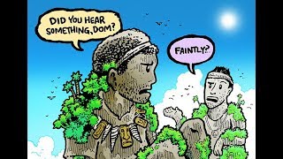 Survivor Ghost Island Comic -  Bombs Away!
