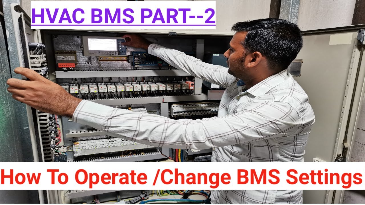 HVAC Building Management System. (BMS) Operating Vedio In #Hindi - YouTube