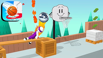 Bounce Dunk ​- All Levels Gameplay Android,ios (Part 18)