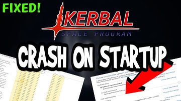 How To Fix Kerbal Space Program Crashes! (100% FIX)