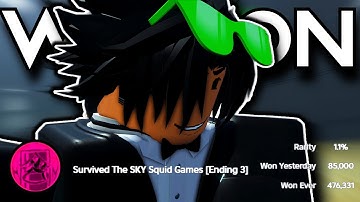 How I Won Sky Squid Game.. (Solo Guide)