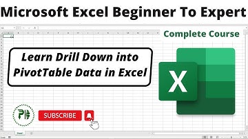 Drilling Down into PivotTable Data: How Do I Drill Down into My PivotTable Data in Excel? #exceltips