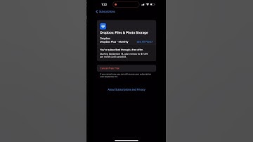 HOW TO CANCEL DROPBOX SUBSCRIPTION