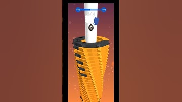 Stack Ball Game Level 185 #stackball #stack #stackrider #stackcolors#satisfying