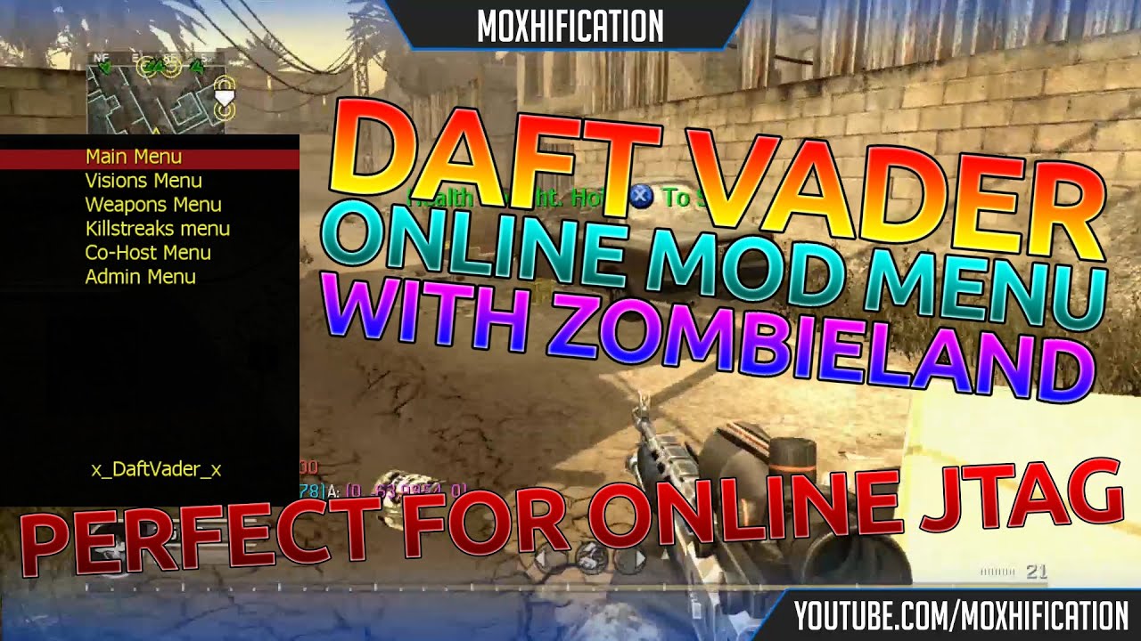 COD4 | TU4 | Daft Vader Online Mod Menu | Hawkins Zombieland v5.0 | So Much More! | +Download