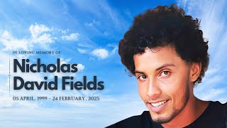In loving memory of Nicholas David Fields