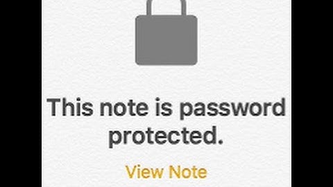 How To Set A Password Protected Notes On iOS 9.3