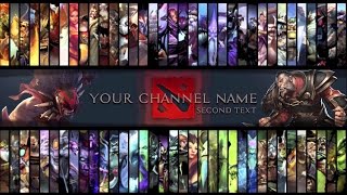 ... anyway, i made a special dota 2 channel art for the fans out
there, hope you will like it:)....