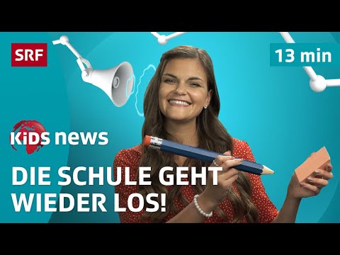 SRF Kids News: Schulanfang – Wechsel ans Gymnasium | Nachrichten für Kinder