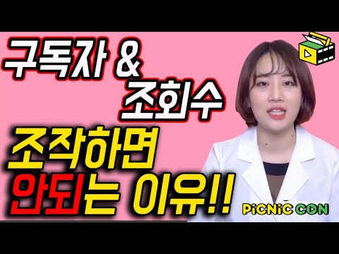 유튜브 구독자수 조회수 조작 절대 하면 안 되는 이유 ㅣ 유튜브 조회수 조작 ㅣ 유튜브랩 커피캣 