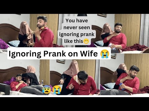 Ignoring prank on wife gone extremely wrong😰| Horrible reaction of Wife 😭| @SulyamWorld