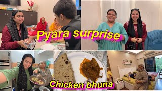 Got surprise from Riza & Rehan ❤️ | halwa aur haluaa ki ladai | chicken bhuna | vlog