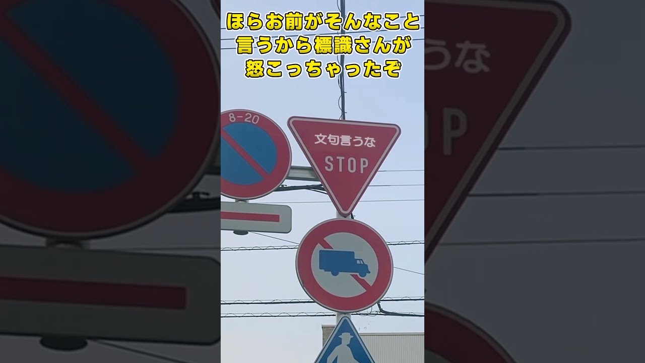 止まれってうざいよね #shоrts#ゆっくり実況#文字指摘