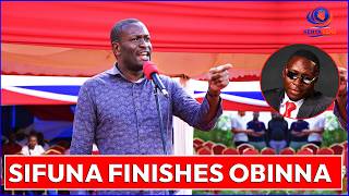 Sifuna Spits Fire!! Attacks Oga Obinna For Constantly Belittling Him