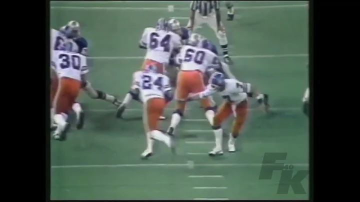 Keith Simpson Hammers Otis Armstrong 1979 vs Denver