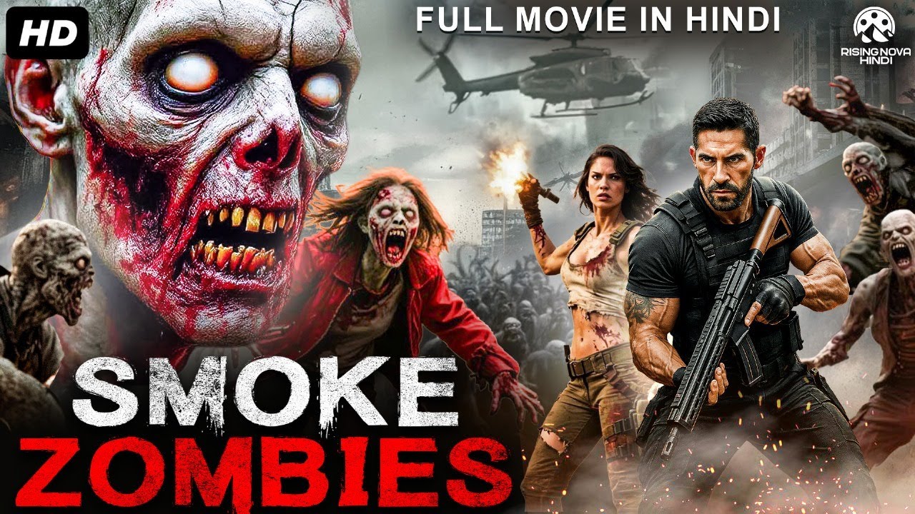 SMOKE ZOMBIES - Full Hollywood Horror Movie Hindi Dubbed | Tess | Horror Action Movie