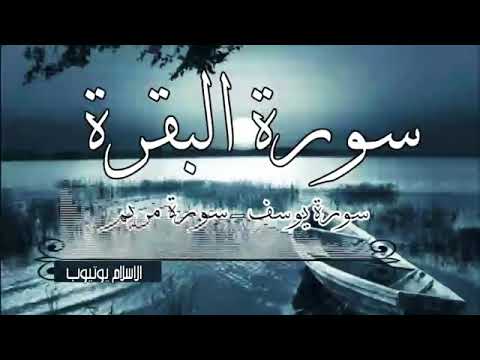 صورة البقرة صورة يوسف سورة مريم بصوت حسام الدين عبادي تلاوة هادئة  صورة البقرة صورة يوسف سورة مريم بصوت حسام الدين عبادي تلاوة هادئة