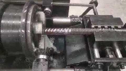200mm long thread--Rebar Rib Peeling and Thread Rolling Machine