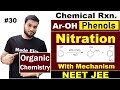 Nitration of Phenol by HNO3 | Phenol Chemical Rxn. | 12th Organic | NEET JEE AIIMS