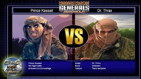 C&C Generals Zero Hour: Challenge Stealth 04: Prince Kassad x Dr. Thrax [HARD]