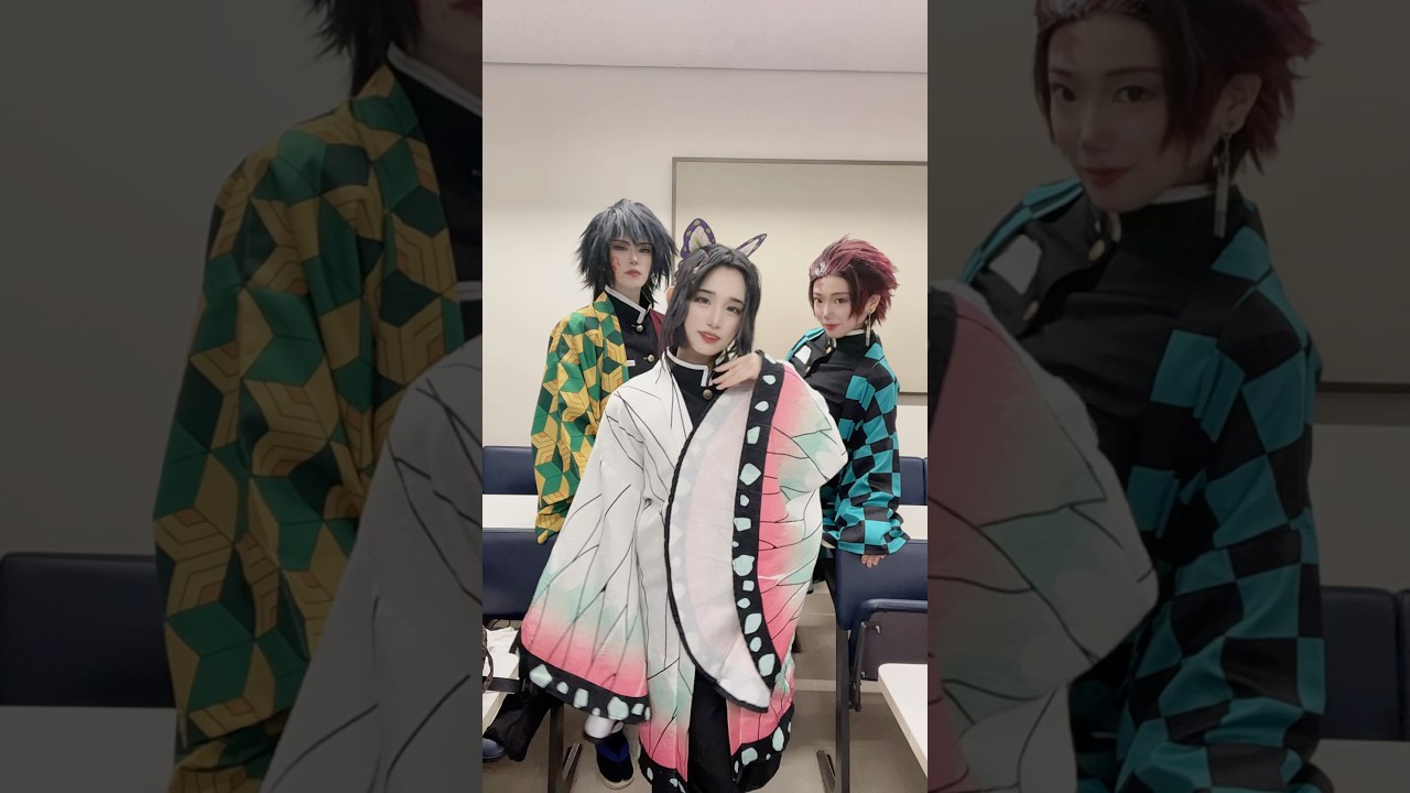 無限城行ってきた🦋 #cosplay #demonslayer #kimetsunoyaiba #コスプレ #日向みこ