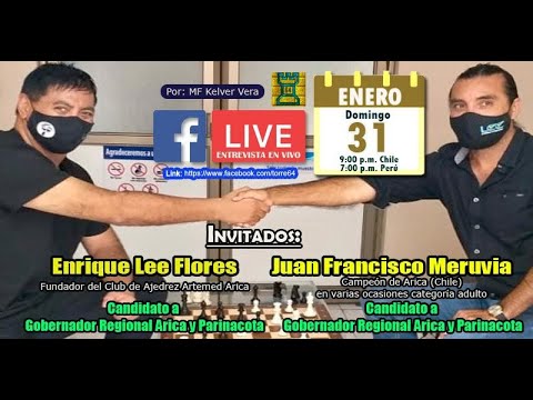 Entrevista en vivo a Juan Meruvia y Enrique Lee