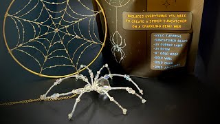What comes in our bestselling Beaded Spider Suncatcher DIY Kit with Dew Drop Web