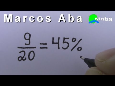 COMO TRANSFORMAR FRAÇÃO