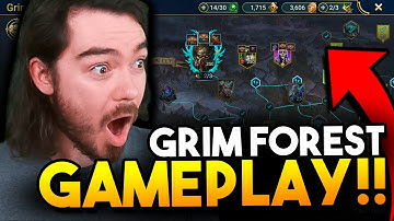 GRIM FOREST... FIRST GAMEPLAY (And First Tips!!) | RAID: Shadow Legends