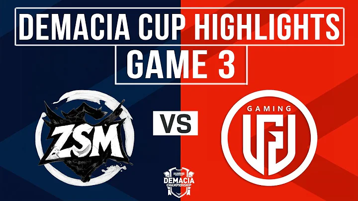 ZSM vs LGD Highlights Game 3 | Demacia Cup 2025 | ZSM vs LGD Gaming
