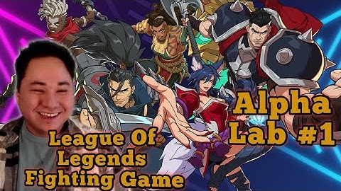 League of Legends Fighting Game! | 2XKO Closed Alpha Lab #1