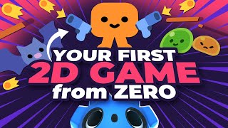 Your First 2D GAME From Zero with GODOT 4!  **Vampire Survivor Style**