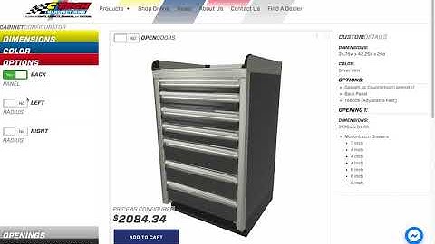 Ctech Cabinet 3D Configurator and Customizer Demo
