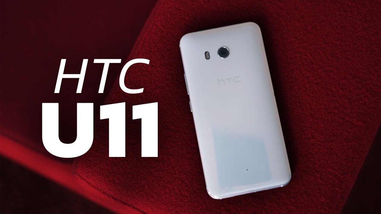 HTC U11 オフホワイト Meet the HTC U11 - Shiny, Powerful, & Squeezable! - YouTube