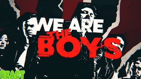 The Boys React♪O QUE É SER HERÓI? | @7minutoz & @PrimeVideoBR