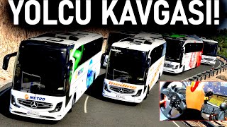 Yolcular Çildirtti Kafasina Bi̇skuvi̇ Attim - 2022 Sifir Travego Otobüs İle Otogar - Ets 2 Mod T300