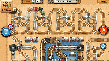 Rail Maze 2 Unstoppable Gameplay - Train Puzzle Game - Android Gameplay #2016