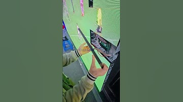 Aging test indoor large LED screen. #eagerled #leddisplay #shorts  #ledvideowall #ledmodule