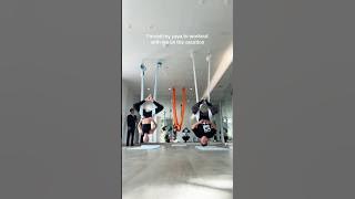 She hated and loved it #aerialyoga #baguio #travel