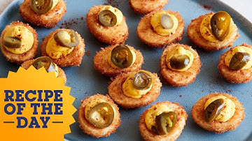 Recipe of the Day: Fried Deviled Eggs | Food Network