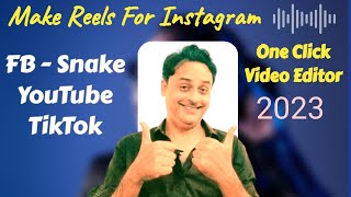 Best Video Editing App for Snack video - TikTok - Instagram Reels - YouTube #shorts | #reels Maker screenshot 1
