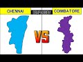 Chennai vs coimbatore city comparison