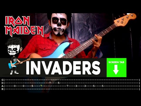 iron-maiden---invaders-(bass-cover-by-cesar-dotti-w/tab)