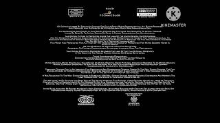 (Closing credits part two) MPAA END CREDITS#2 Metro Goldwyn Mayer outro (original 4:3 version)