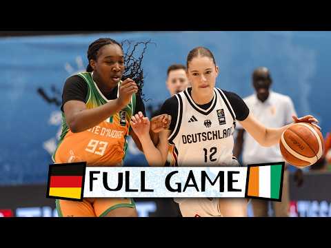 LIVE - Germany v Côte d'Ivoire | FIBA U17 Women's Basketball World Cup 2026 | Class 13-16